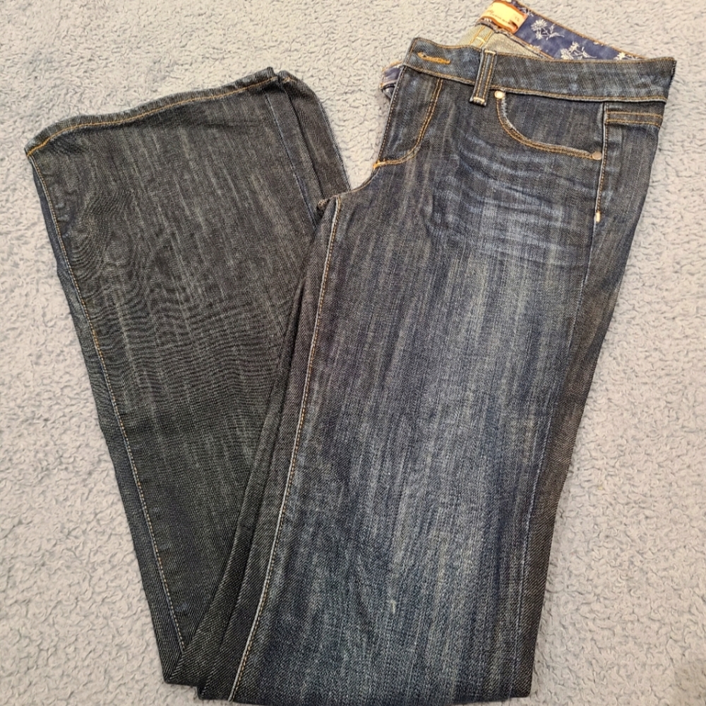 Paige Hollywood Hills classic rise bootcut jeans, size 27